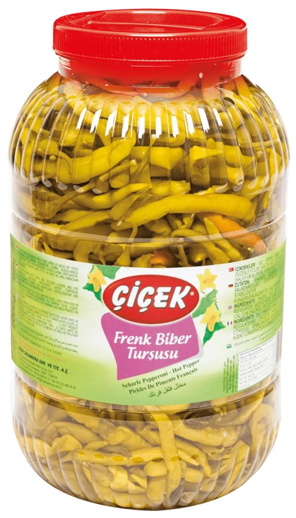 Frenk Biber Turşusu Pet 5 KG