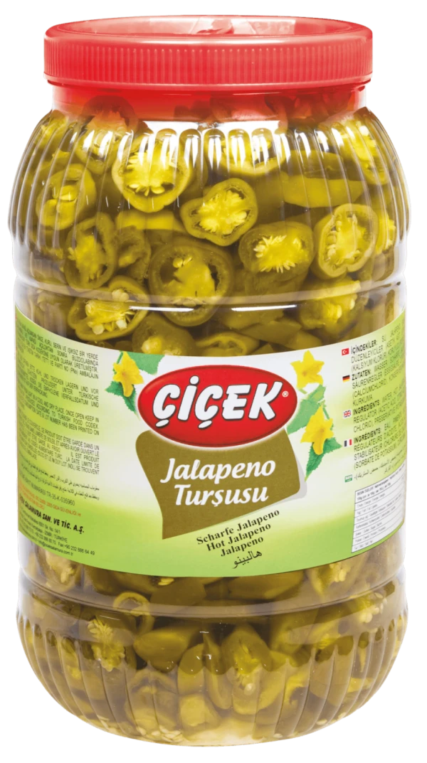 Jalapeno Turşusu Pet 3 Kg