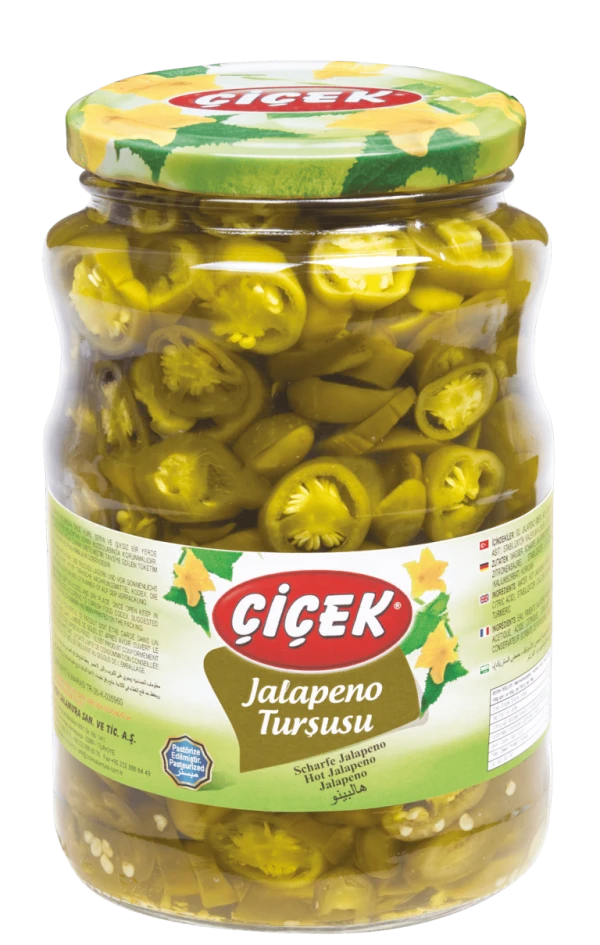 Jalapeno Turşusu Kavanoz 1700 CC