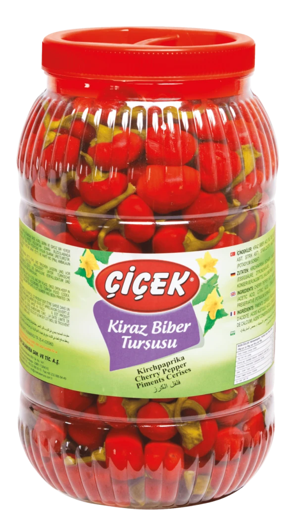 Kiraz Biber Turşusu Pet 3 KG