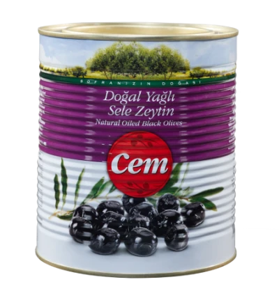 Doğal Sele Siyah Zeytin 2kg.