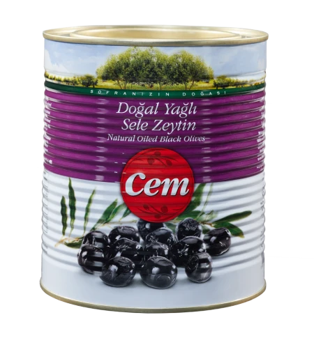 Doğal Sele Siyah Zeytin 2kg.