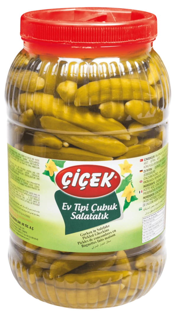 Ev Tipi Çubuk Turşu Pet 3 KG