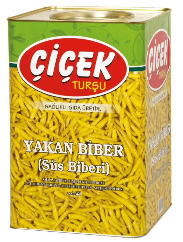 Yakan Biber Turşusu Teneke