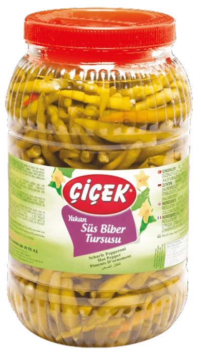 Yakan Biber Turşusu Pet 3 KG