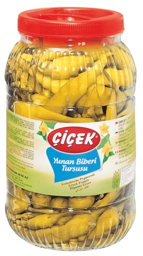 Yunan Biber Turşusu Pet 3 KG