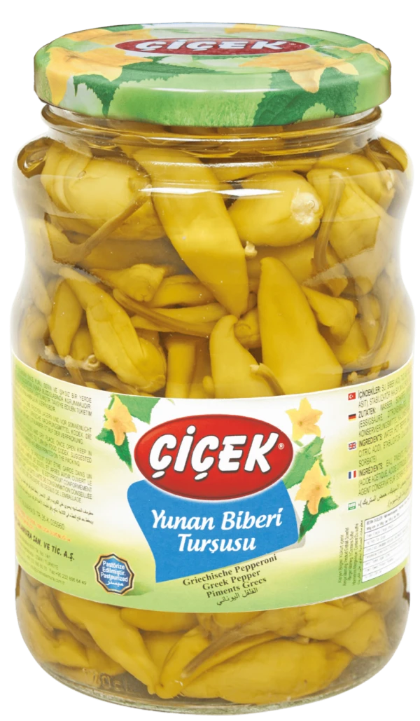 Yunan Biber Turşusu Kavanoz 1700 CC